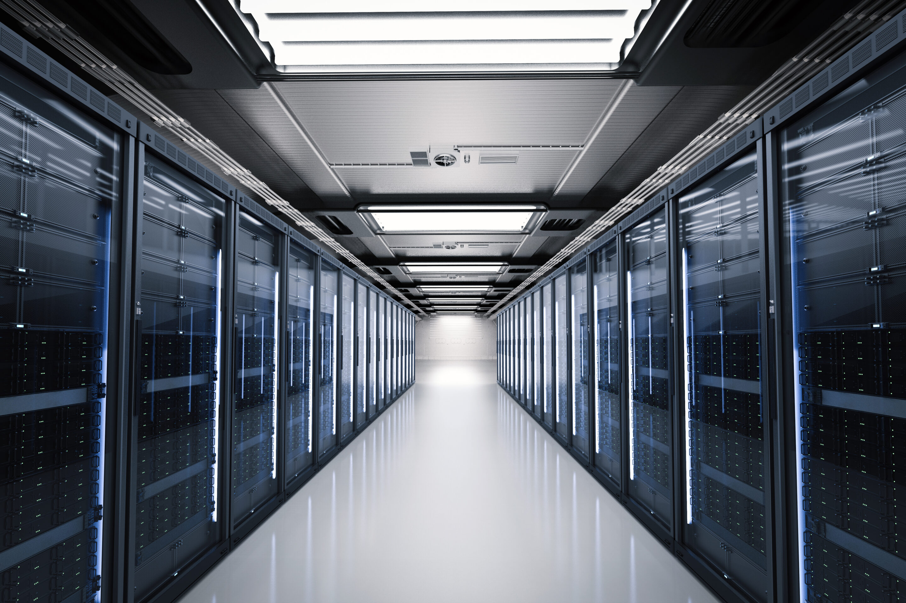 server room or server computers